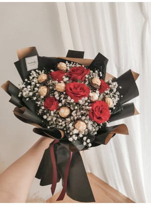 TF0007  Rose Bouquet