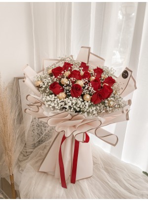 TF0009  Rose Bouquet