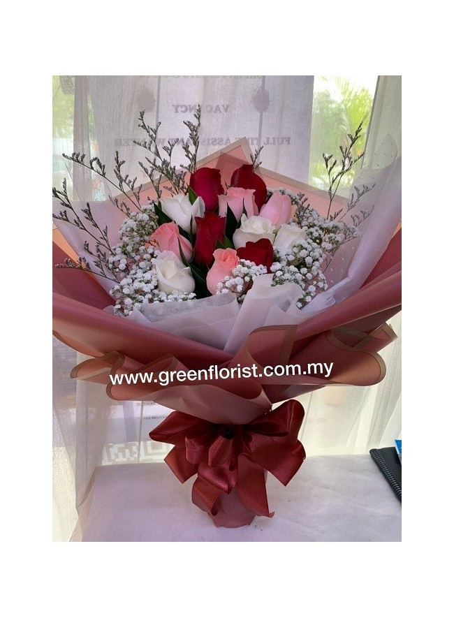 GF0009 Rose Bouquet